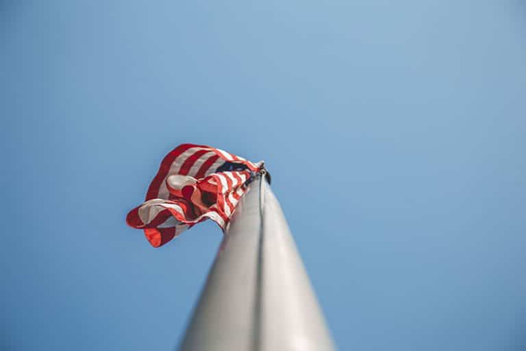 blog-coseup-flagpole - Budget Flagpole Important flagpole ownership safety tips - Budget Flagpole